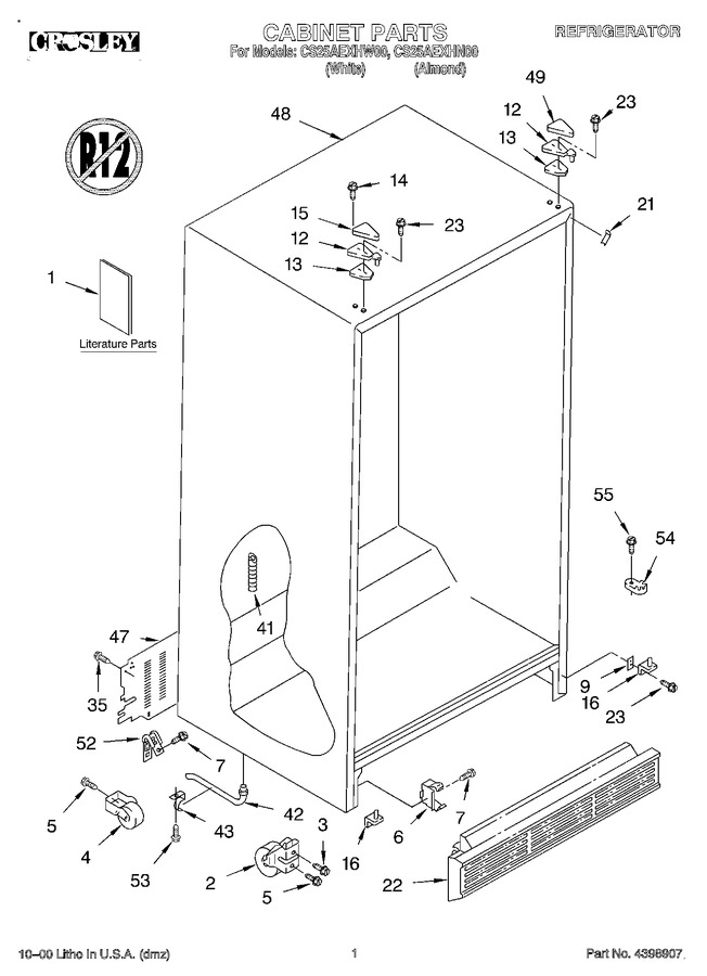 Diagram for CS25AEXHN00