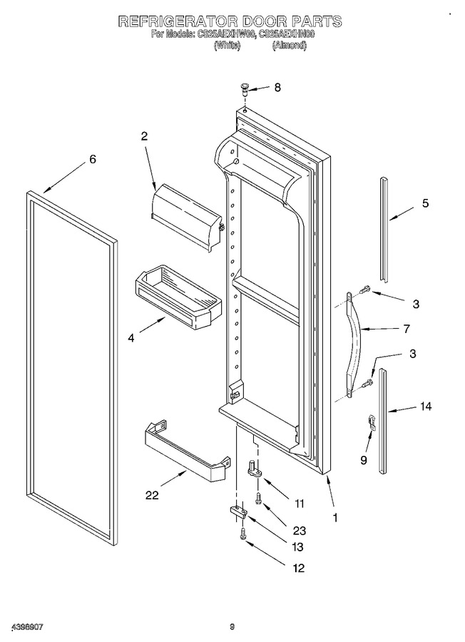 Diagram for CS25AEXHN00