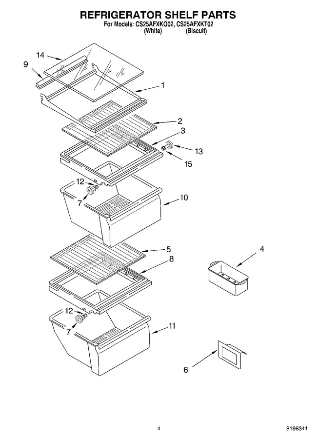Diagram for CS25AFXKT02