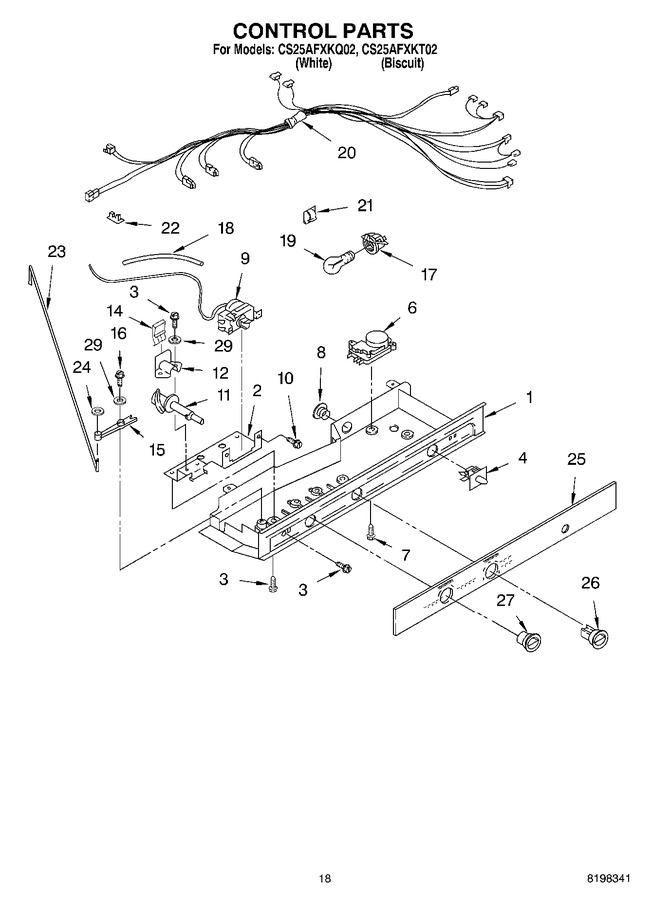 Diagram for CS25AFXKT02