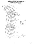 Diagram for 03 - Refrigerator Shelf Parts
