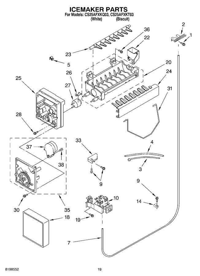 Diagram for CS25AFXKQ03