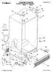 Diagram for 01 - Cabinet Parts