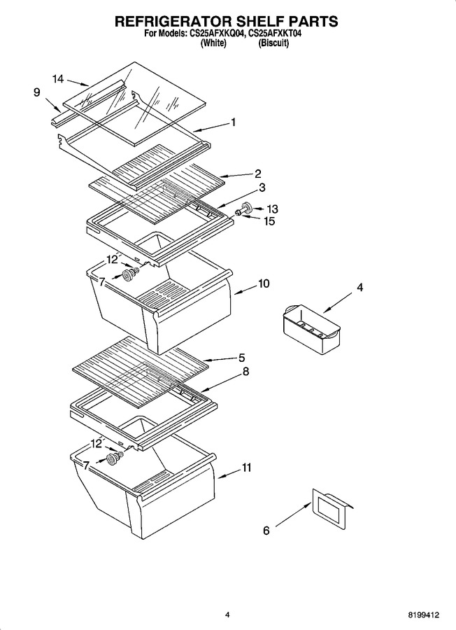 Diagram for CS25AFXKT04