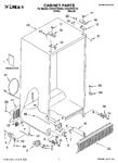 Diagram for 01 - Cabinet Parts