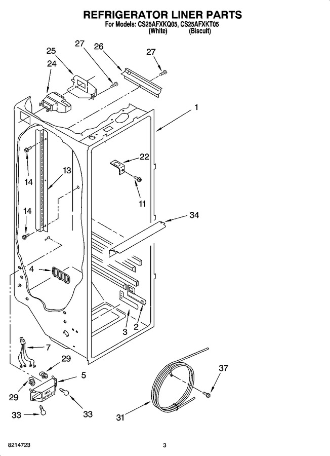Diagram for CS25AFXKT05