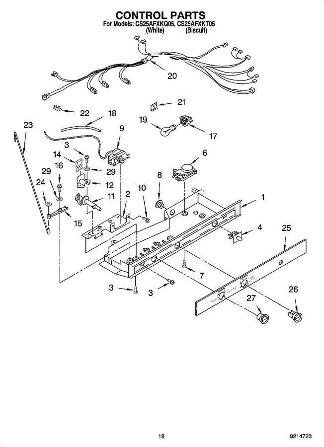 Diagram for CS25AFXKT05