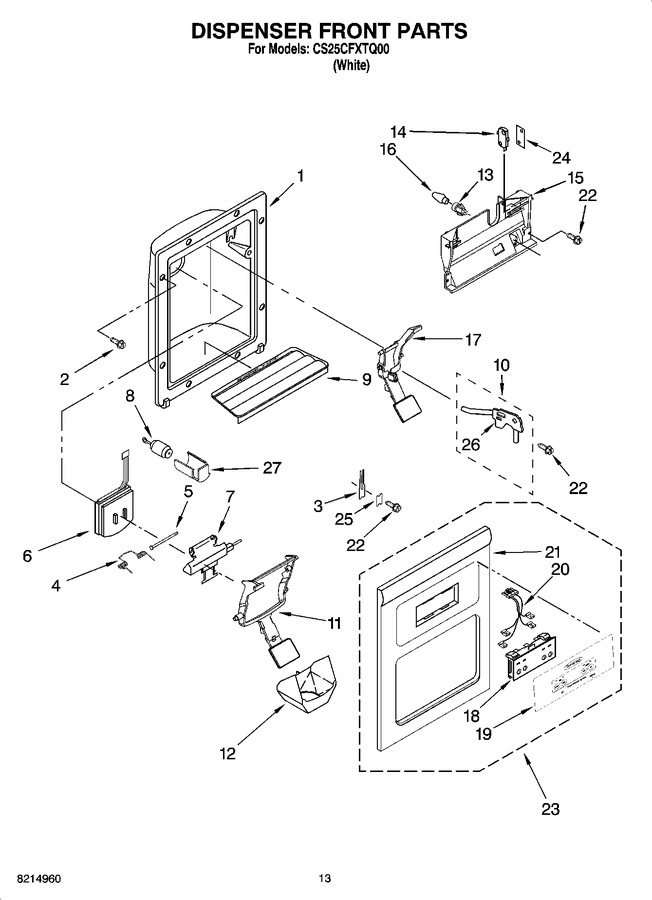 Diagram for CS25CFXTQ00