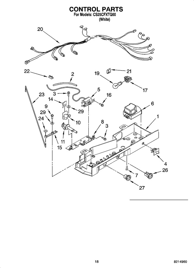 Diagram for CS25CFXTQ00