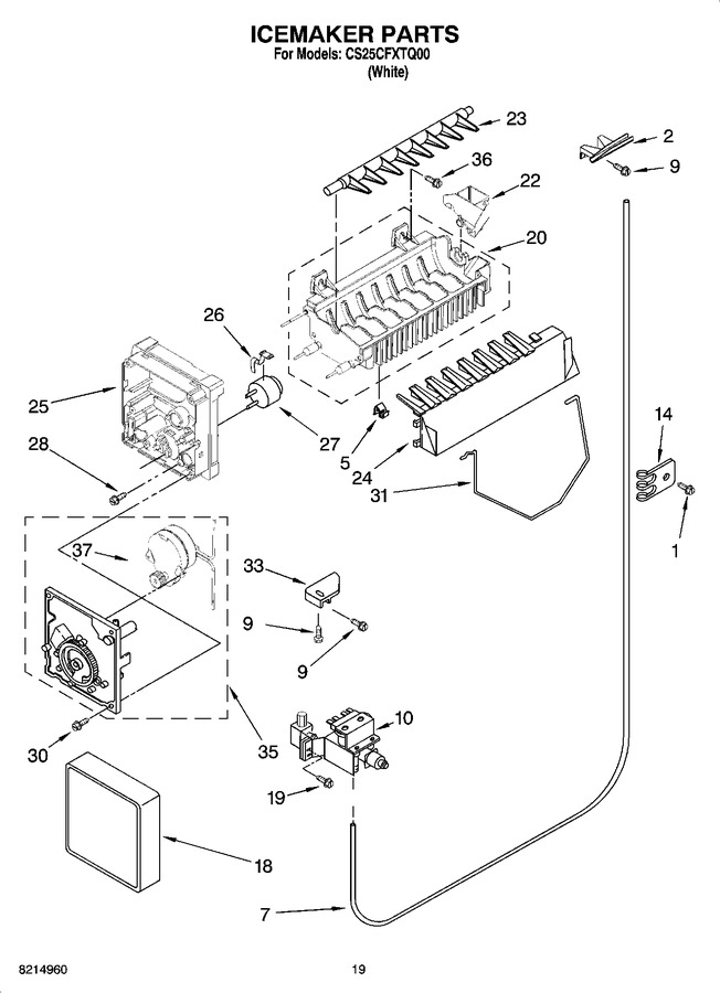 Diagram for CS25CFXTQ00