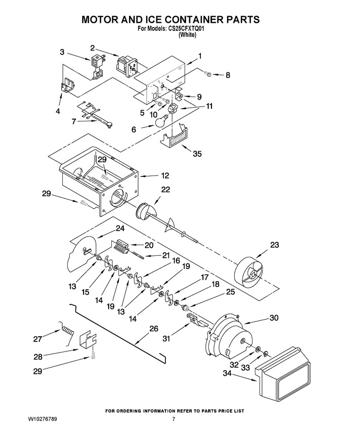 Diagram for CS25CFXTQ01