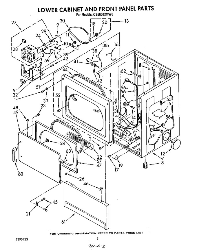 Diagram for CS5000XWW0
