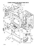 Diagram for 02 - Lower Cabinet And Front Panel