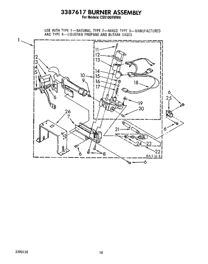 Diagram for CS5100XWW0