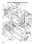 Diagram for 02 - Lower Cabinet And Front Panel