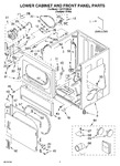 Diagram for 02 - Lower Cabinet And Front Panel, Lite