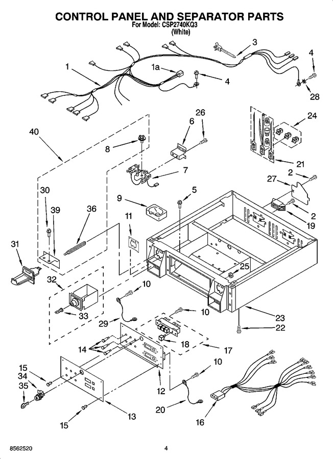 Diagram for CSP2740KQ3
