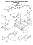 Diagram for 04 - Control Panel And Separator