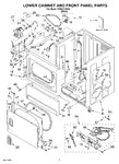 Diagram for 01 - Lower Cabinet And Front Panel Parts