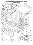 Diagram for 06 - Upper Cabinet And Front Panel Parts