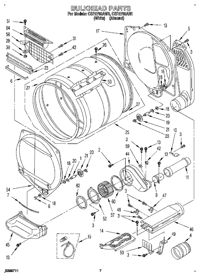 Diagram for CSP2760AW1