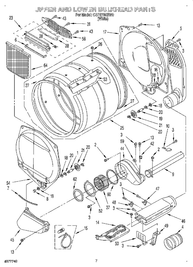 Diagram for CSP2760EW0