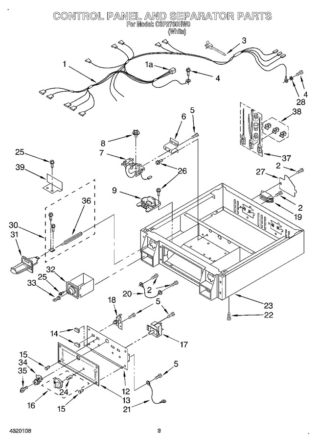 Diagram for CSP2760HW0