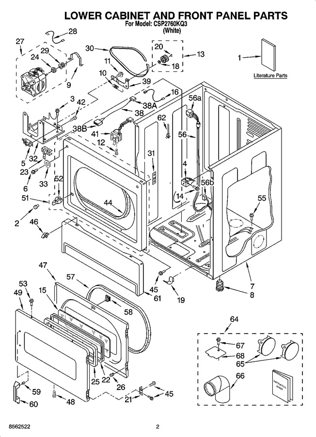 Diagram for CSP2760KQ3
