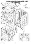 Diagram for 01 - Lower Cabinet And Front Panel Parts