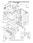 Diagram for 01 - Lower Cabinet And Front Panel Parts