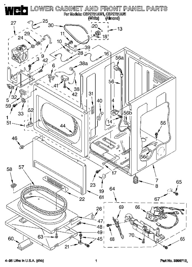 Diagram for CSP2761AW1