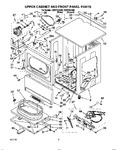 Diagram for 04 - Upper Cabinet And Front Panel