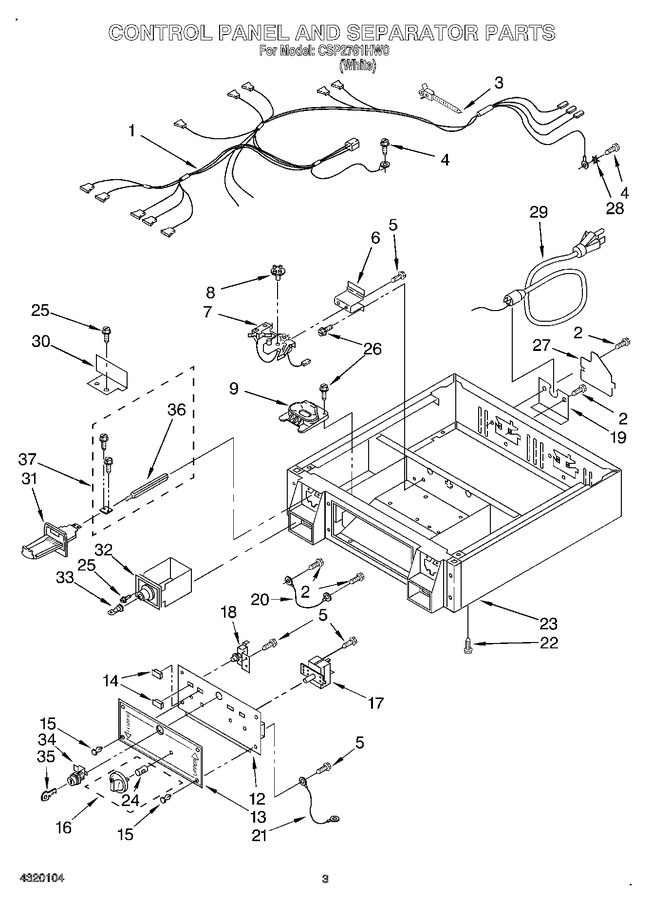 Diagram for CSP2761HW0