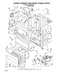 Diagram for 02 - Lower Cabinet And Front Panel, Lite