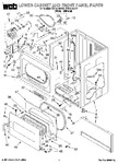 Diagram for 01 - Lower Cabinet And Front Panel