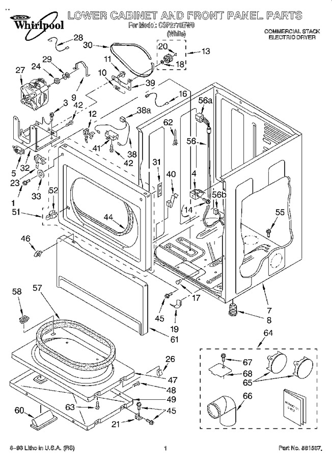 Diagram for CSP2770EW0