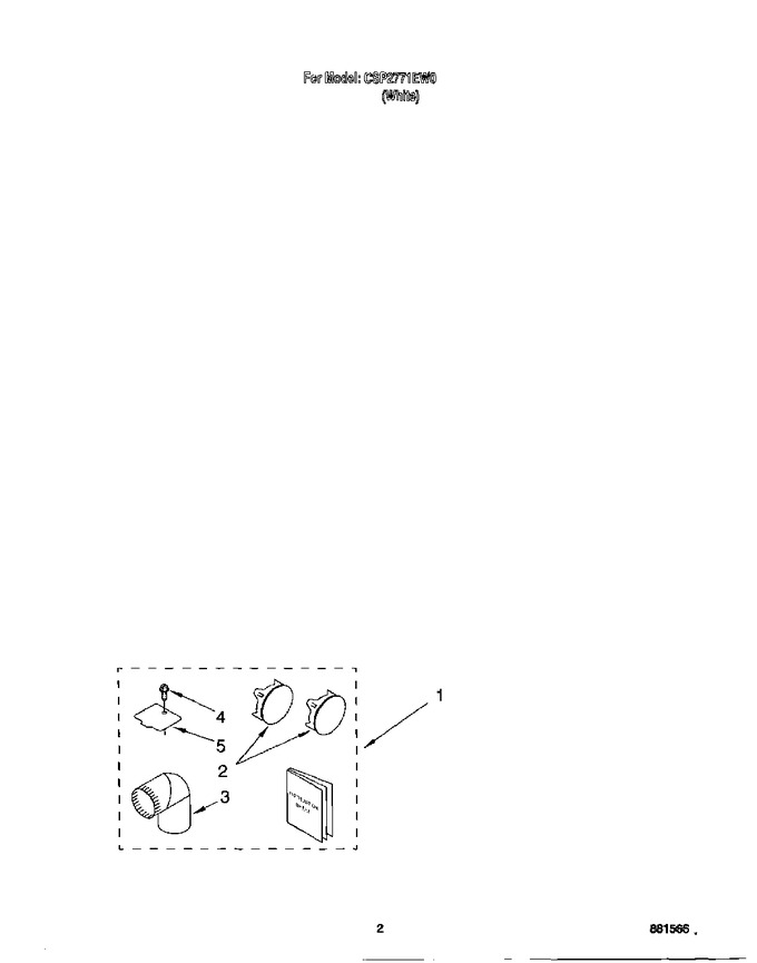 Diagram for CSP2771EW0
