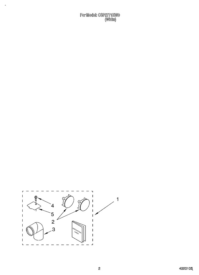 Diagram for CSP2771HW0