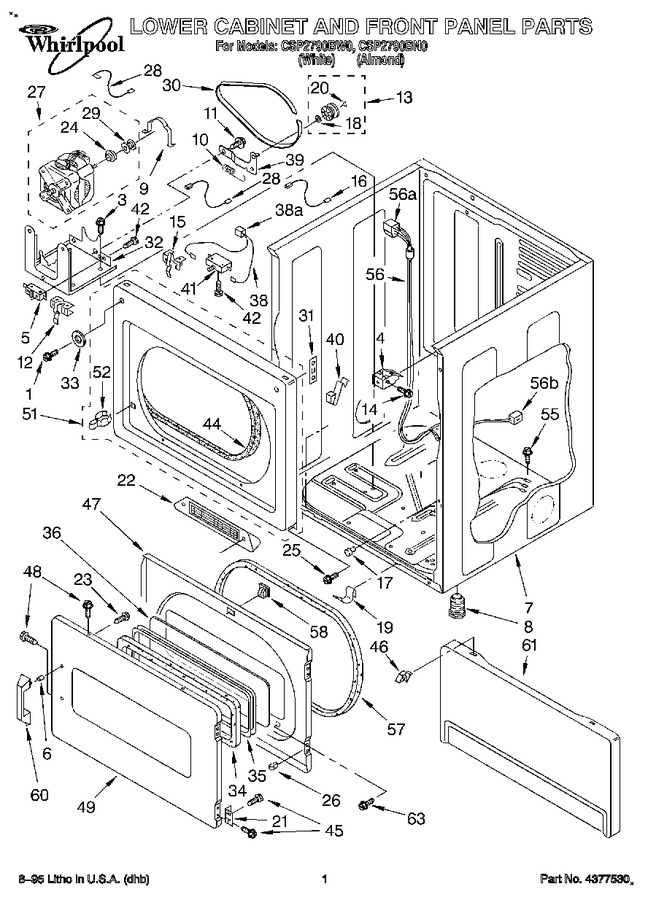 Diagram for CSP2790BW0