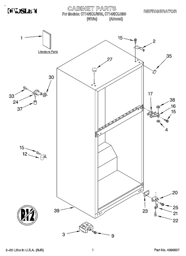 Diagram for CT14NKXJW00