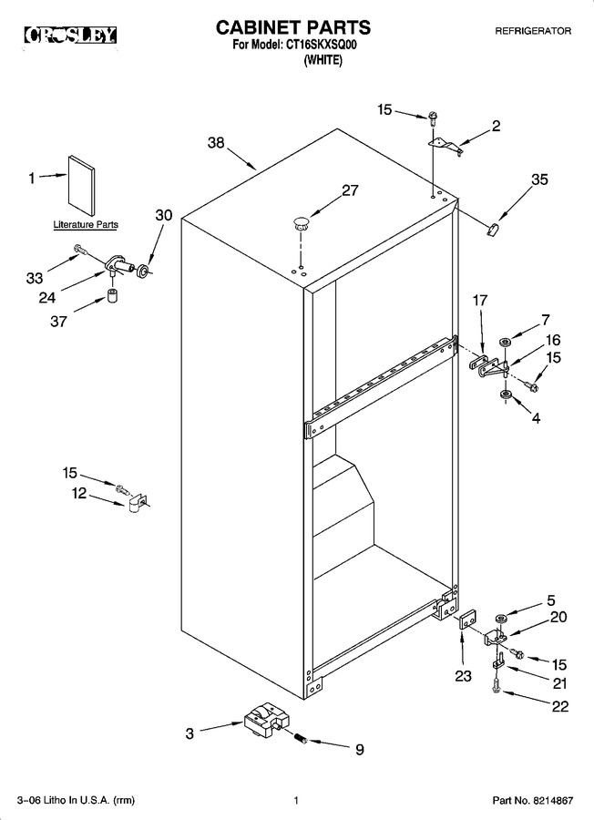 Diagram for CT16SKXSQ00