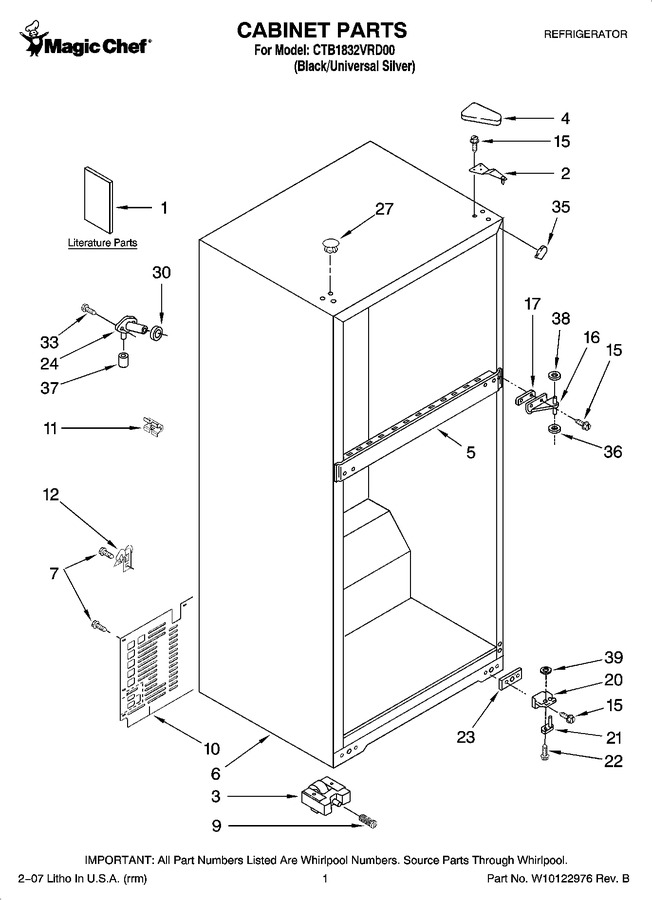 Diagram for CTB1832VRD00