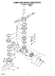 Diagram for 04 - Pump And Spray Arm Parts