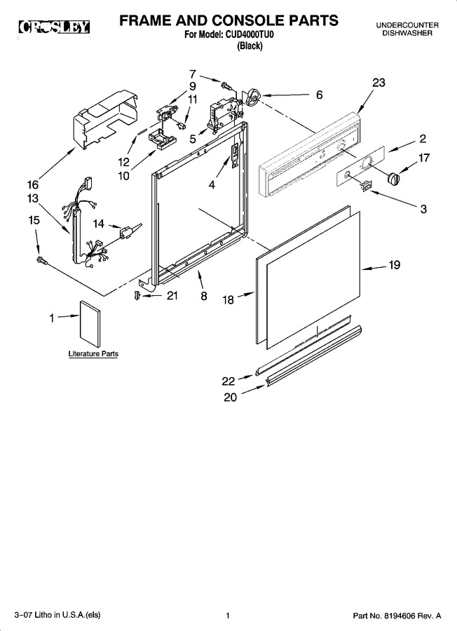 Diagram for CUD4000TU0