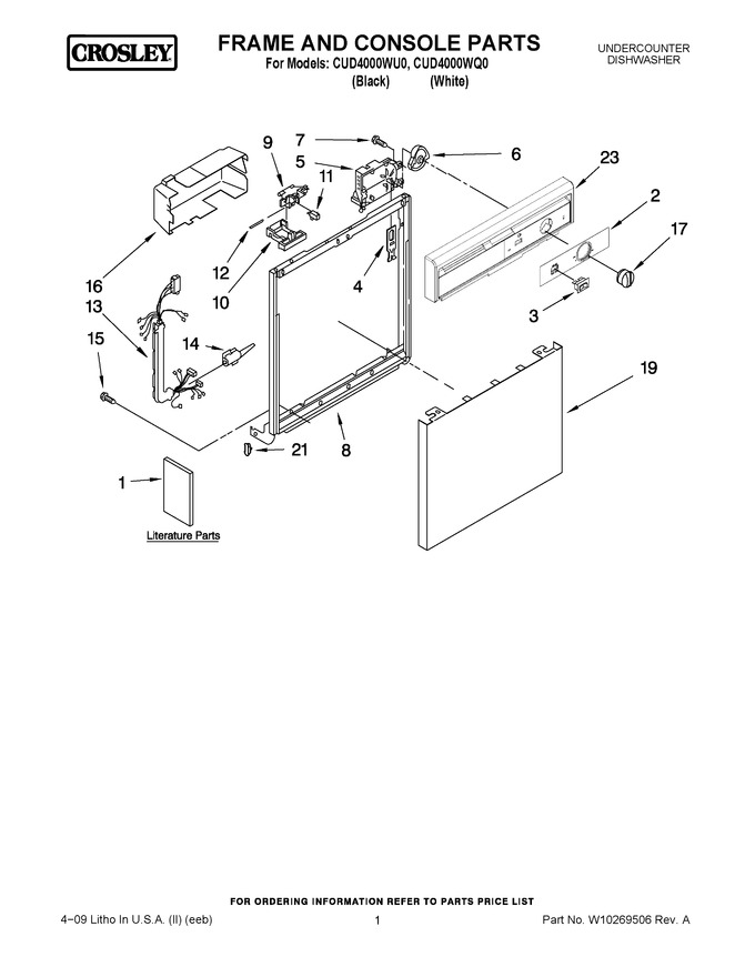 Diagram for CUD4000WU0