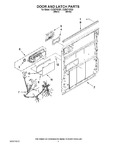 Diagram for 03 - Door And Latch Parts