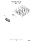 Diagram for 10 - Lower Rack Parts