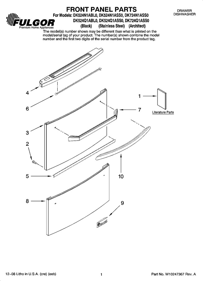 Diagram for DK524Q1ASS0