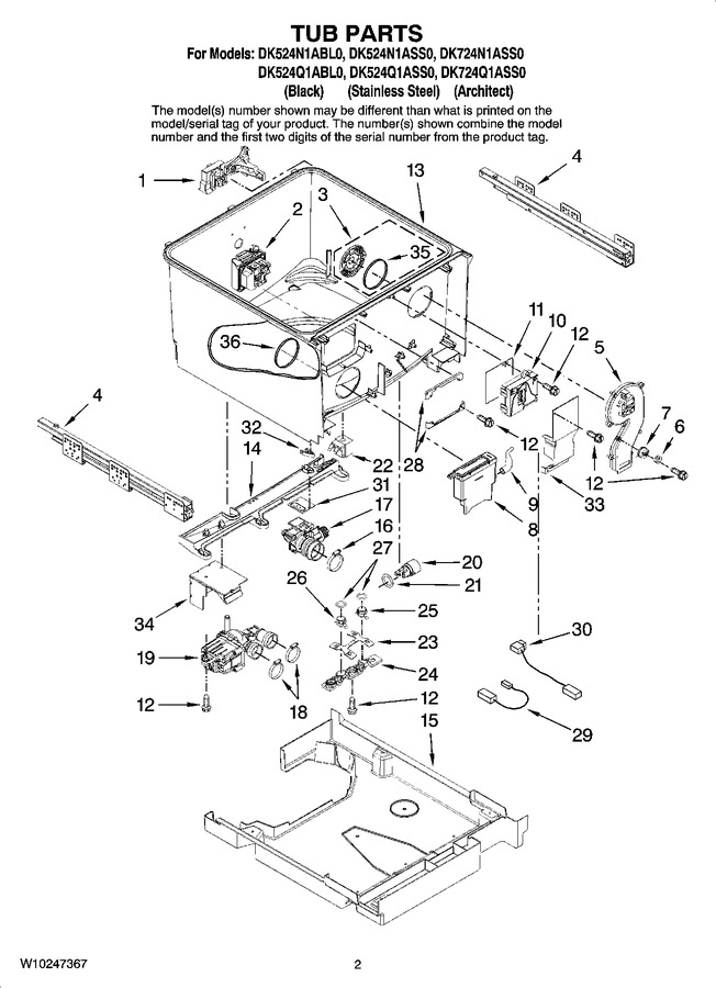 Diagram for DK524Q1ABL0