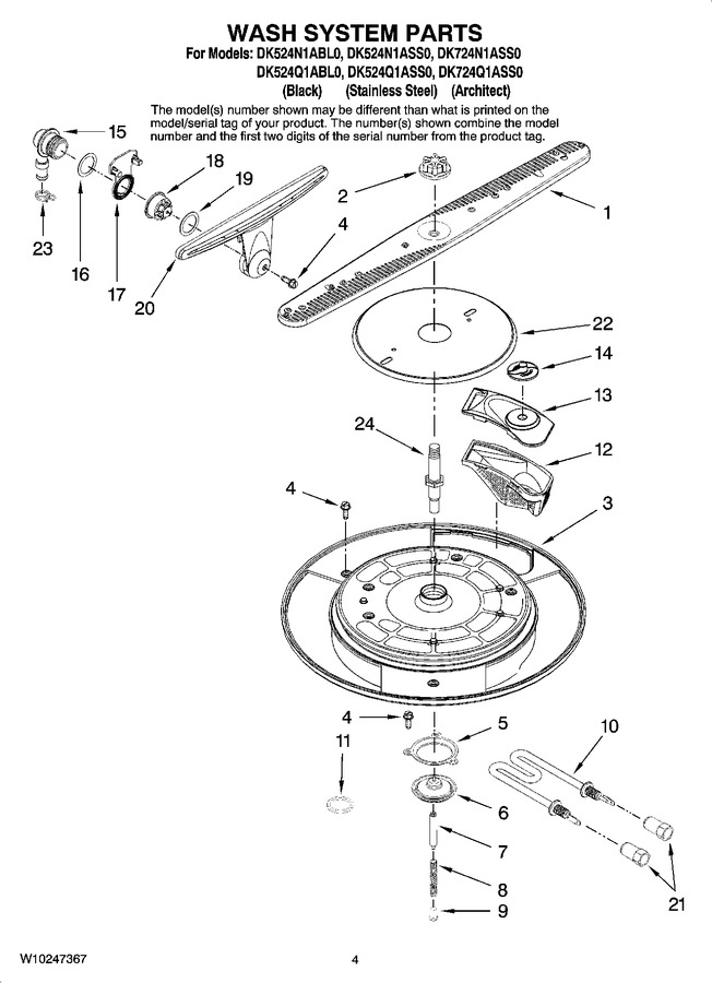Diagram for DK524Q1ASS0
